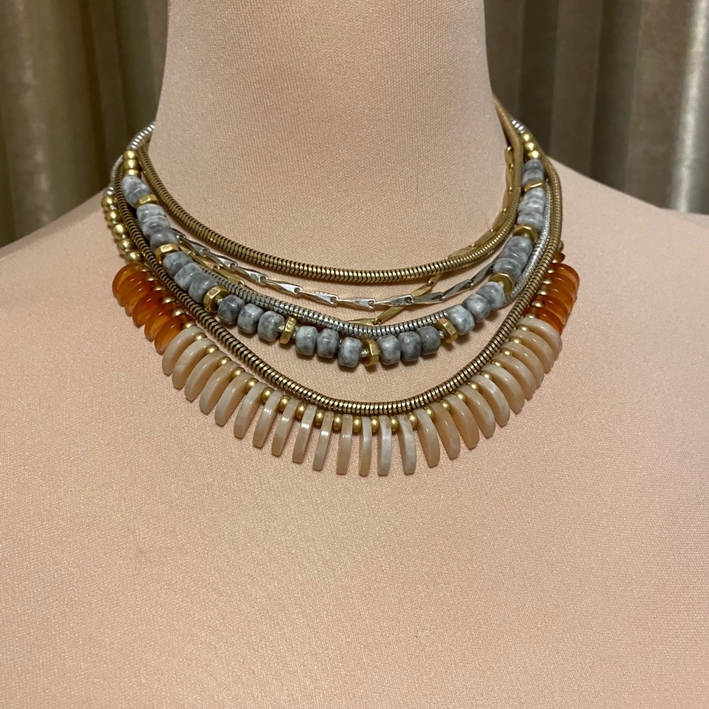 Multi Layer Necklace - Picture 3 of 3